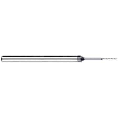 Harvey Tool 0.0292'' Drill DIA x 0.2000'' Flute Length - 2 FL - AlTiN Coated 810235-C3